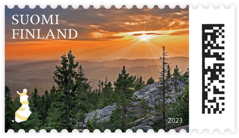 Kaunein postimerkki 2023 on maisema Kolilta