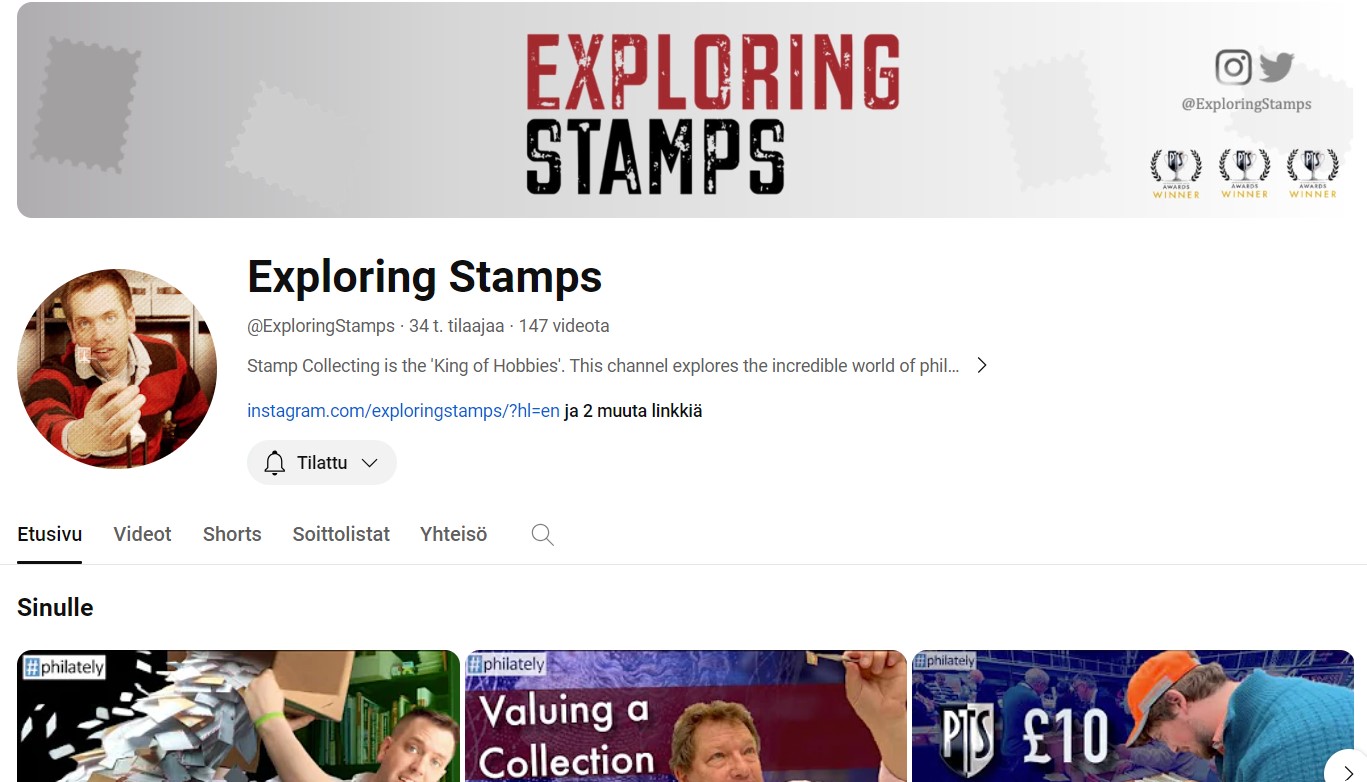 Exploring stamps steps away, room for a new video publisher? / Exploring stamps lopettaa – tilaa uudelle tubettajalle?